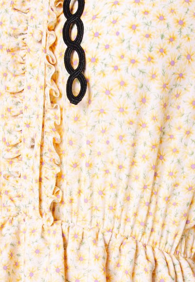 ROKH LONG SLEEVE RUFFLE DRESS - Vestido de cocktail / Vestido de festa - yellowdaisy