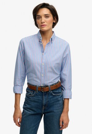 OXFORD LONG SLEEVE - Chemisier - blue pink stripe