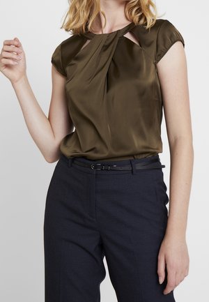 Bluse - khaki