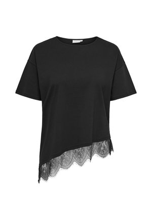 ONLY Carmakoma, CARCAST - T-shirt imprimé - black