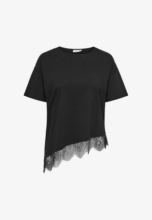 ONLY Carmakoma, CARCAST - T-shirt imprimé - black