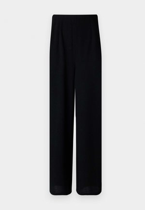 Vero Moda Petite VMLIVA SUPER WIDE PANTS  - Housut - black
