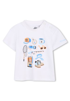 SHORT-SLEEVED - T-shirt imprimé - blanc