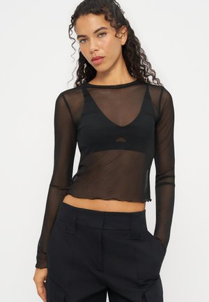 Even&Odd by Zalando, Блуза с дълги ръкави - black