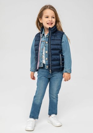 PADDED PUFFER GILET - Veste sans manches - dark blue