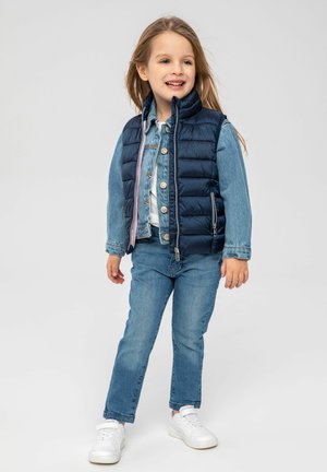 PADDED PUFFER GILET - Väst - dark blue