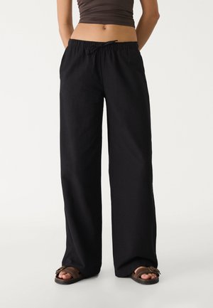 Trousers - black