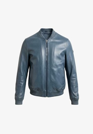 Redskins, P26ROORAC - Veste en cuir - bleu océan