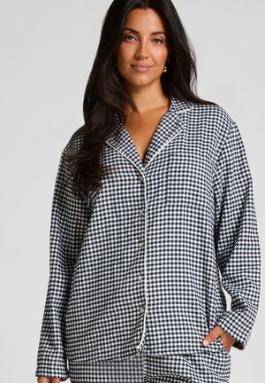 Hunkemöller ESSENTIALS - Pyjamashirt - blue