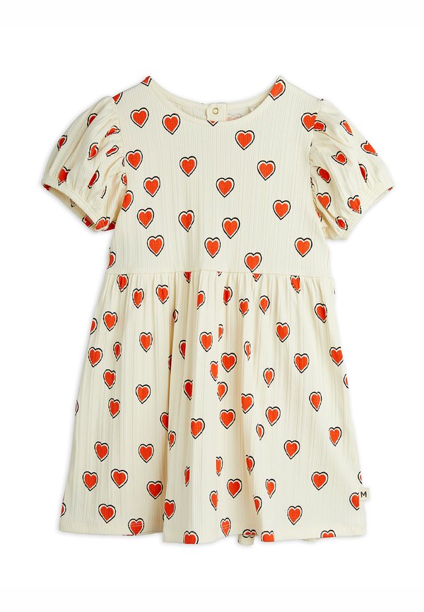 OUTLINED HEARTS DRESS - Jersey dress