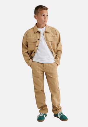 WE Fashion BLUE RIDGE - Jeans straight leg - beige