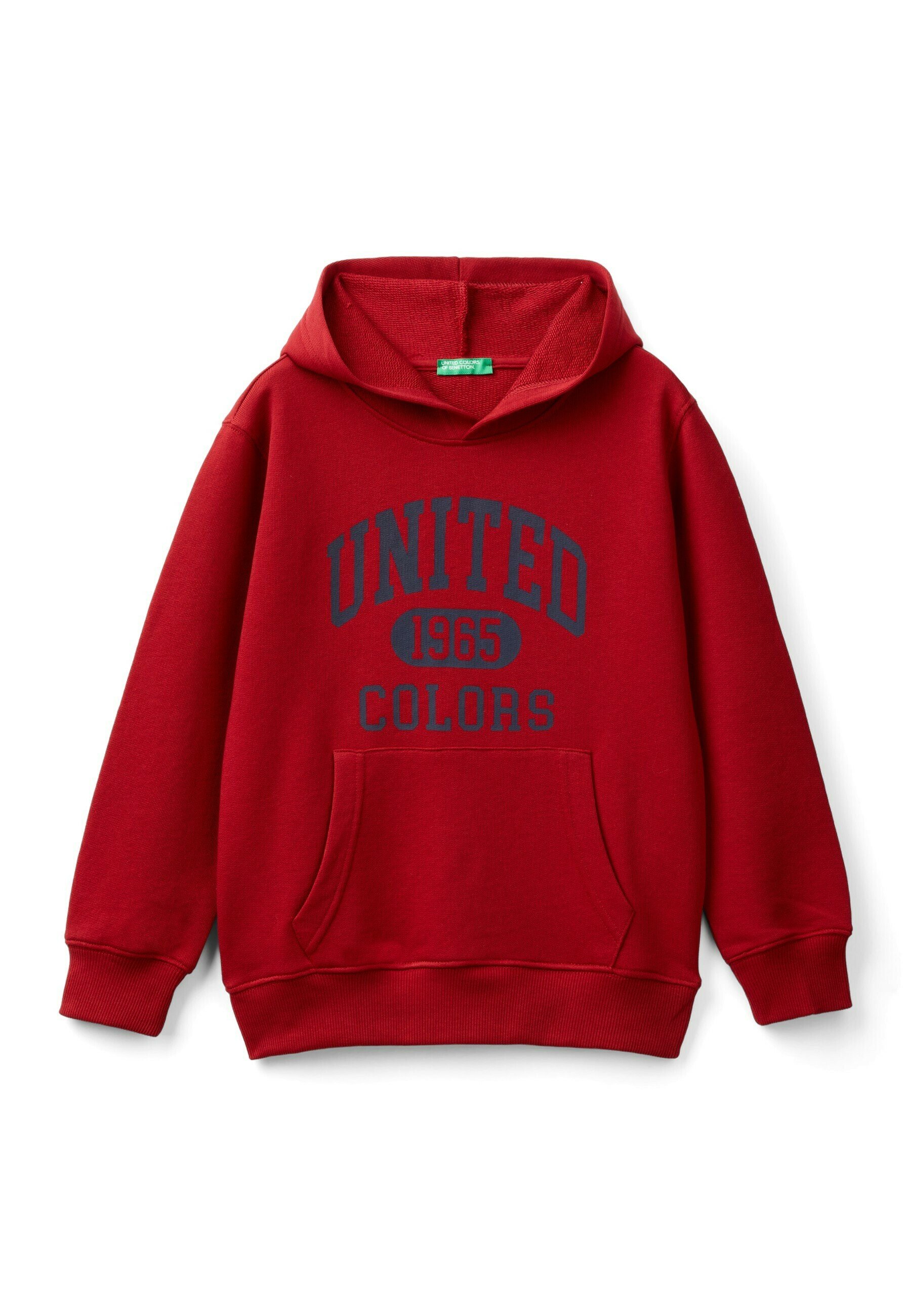 United Colors Of Benetton Unisex Kinder Kapuzenpullover - Interlock Baumwolle Mix