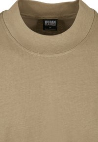 Urban Classics OVERSIZED MOCK NECK - Basic póló - khaki