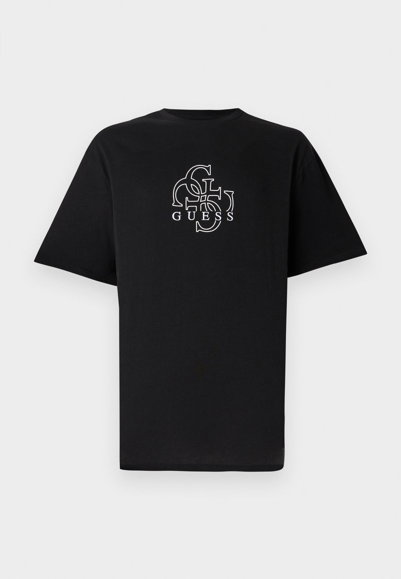 Guess T-shirt print zwart