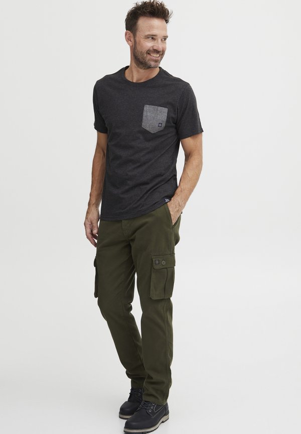 FQDante - Basic T-shirt - charcoal mix2