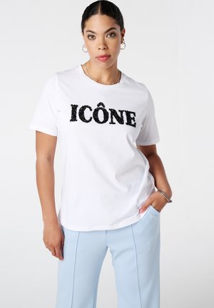 T-shirt imprimé - white