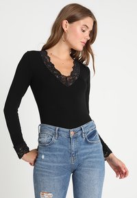 Morgan - TRACY - Longsleeve - noir Miniatuurafbeelding 1