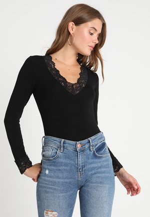 Morgan TRACY - Long sleeved top - noir