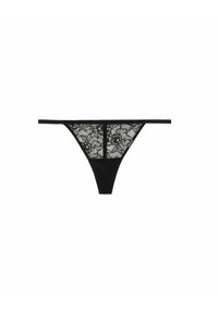 Adore Me LYNN G-STRING PLUS PANTY PASTEL ROSE TAN - String - jet black