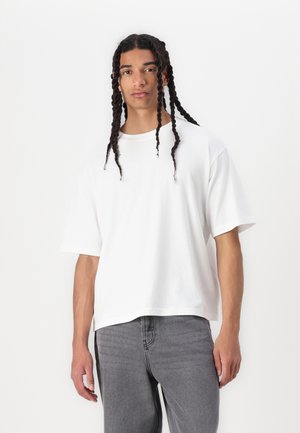 GAP ULTRA SOFT BOXY TEE - T-shirt basic - optic white