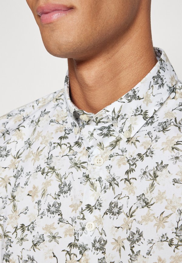 FLORAL - Shirt - sand2