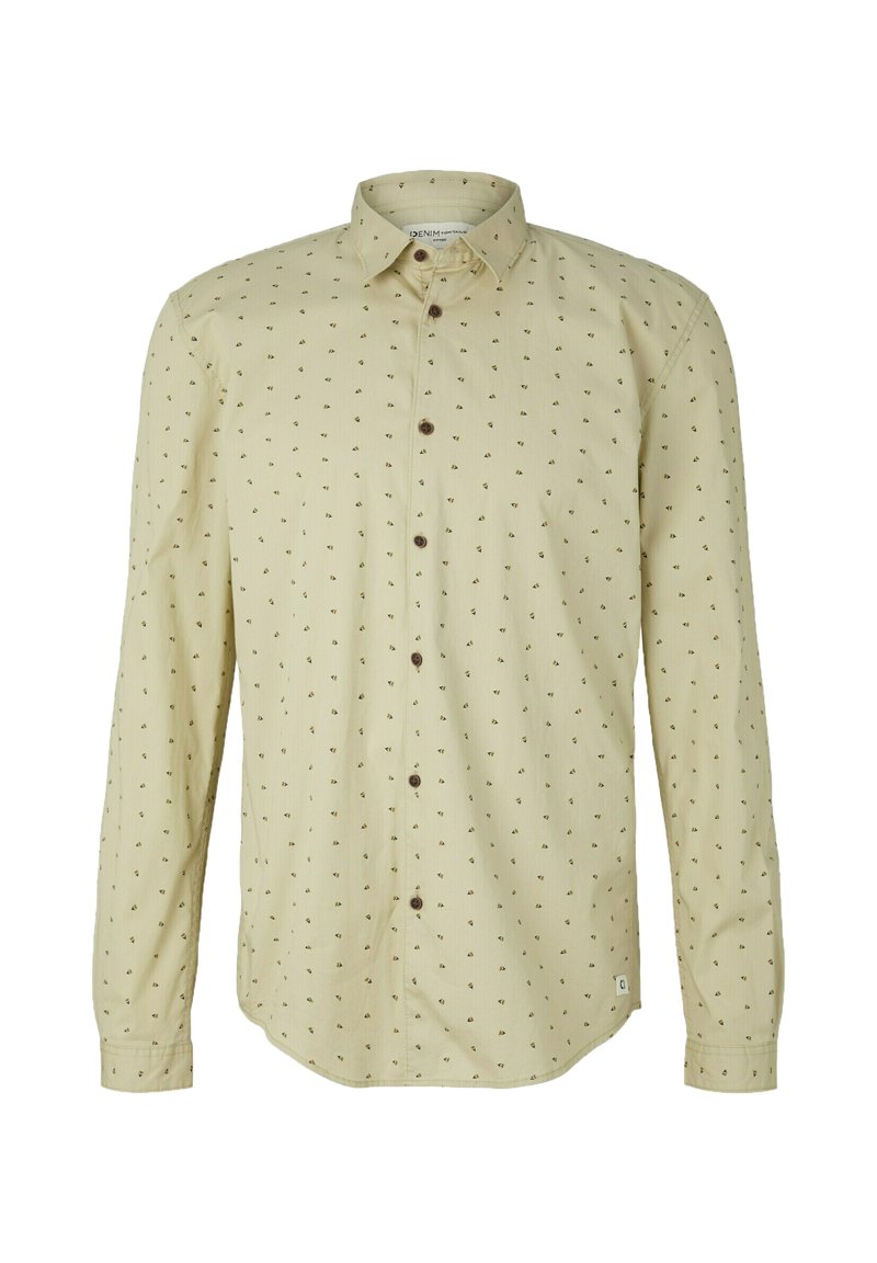 Herren Freizeithemden | TOM TAILOR DENIM Hemd olive abstract flower print/oliv - XA14576 Herren Freizeithemden | TOM TAILOR DENIM Hemd olive abstract flower print/oliv - XA14576