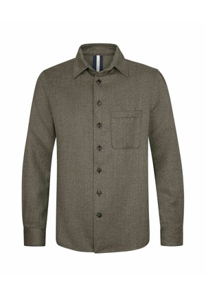 PROFUOMO, PROFUOMO SOLID OVERSHIRT - Giacca leggera - brown