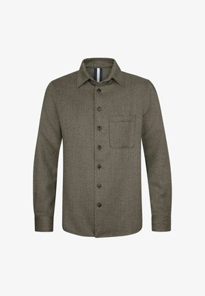 PROFUOMO, PROFUOMO SOLID OVERSHIRT - Veste légère - brown