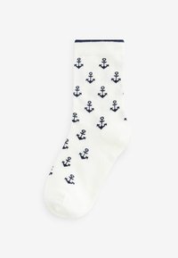 Next 7 PACK STRIPE YOUNGER - Socks - blue red nautical stripe boat