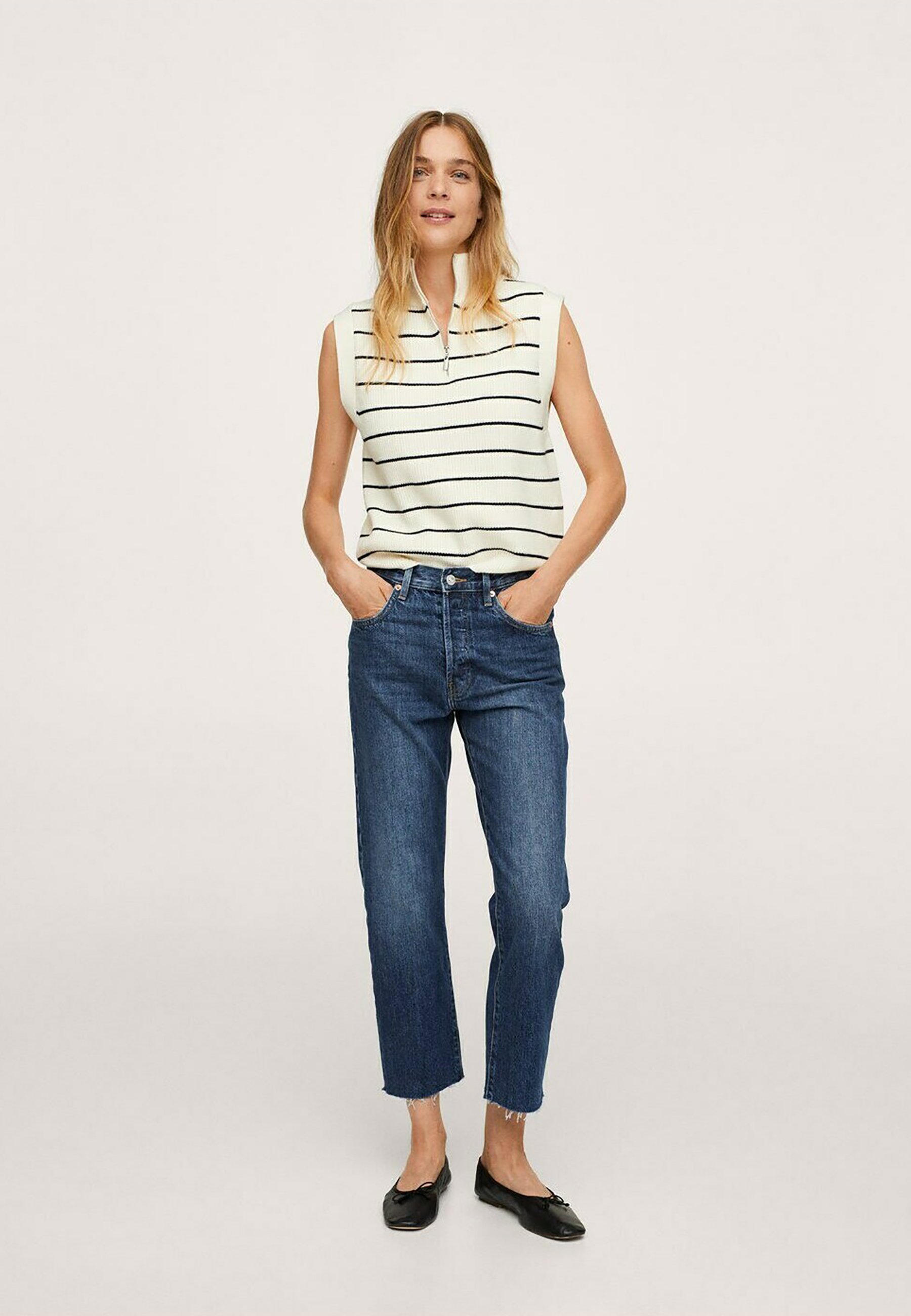 Mango Jeans a sigaretta - donkerblauw/blu scuro - Zalando.it