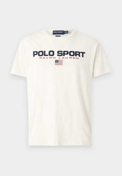 Polo Ralph Lauren SHORT SLEEVE - Potiskana majica - nevis/cruise navy
