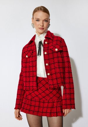 TWEED  - Kevyt takki - red