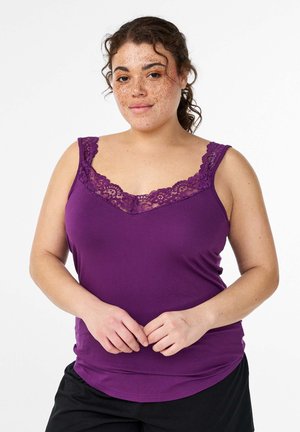 Tops - plum purple