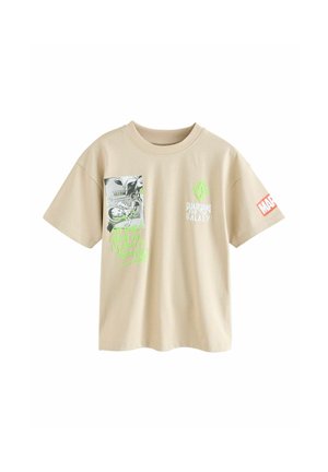 Next, LICENSED GUARDIANS OF THE GALAXY GROOT T-SHIRT  - REGULAR FIT - T-shirt print - stone back print