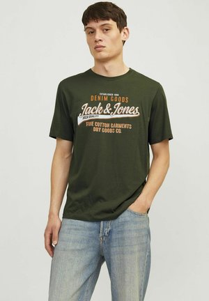 T-Shirt Jack & Jones Homme 100% Coton - Col Rond, Manches Courtes