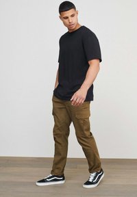 Next SLIM FIT STRETCH - Cargo hlače - tan