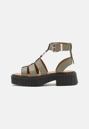 ASRA PAXTON - Sandalias tobilleras - sage