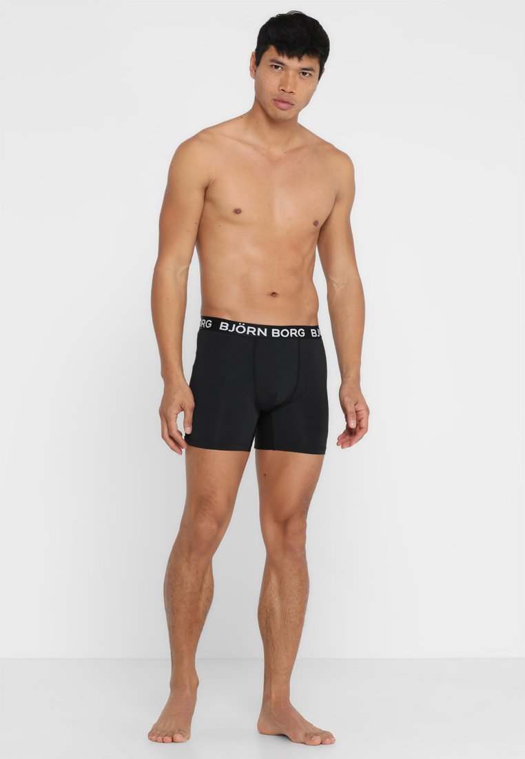 Björn Borg SOLIDS SHORTS - Panties - black beauty/schwarz