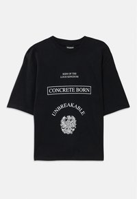KINGDOM OVERSIZED TEE - Trükipildiga T-särk - black