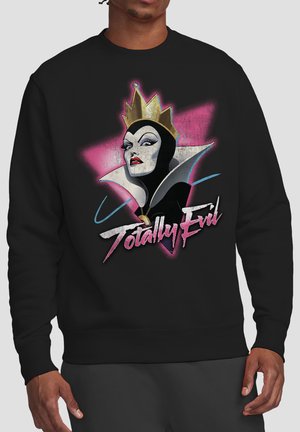 SNOW WHITE EVIL QUEEN TOTALLY EVIL - Sweatshirt - black