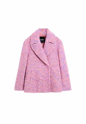 Desigual, SHORT COAT POCKETS - Chaqueta de entretiempo - pink