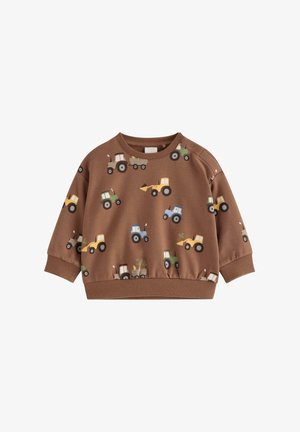 Lindex, LINDEX SWEATSHIRT WITH BRUSHED INSIDE LINDEX UNISEX - Sweatshirt - brown