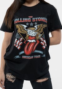 Paradiso Clothing THE ROLLING STONES USA TOUR EAGLE - Print T-shirt - black