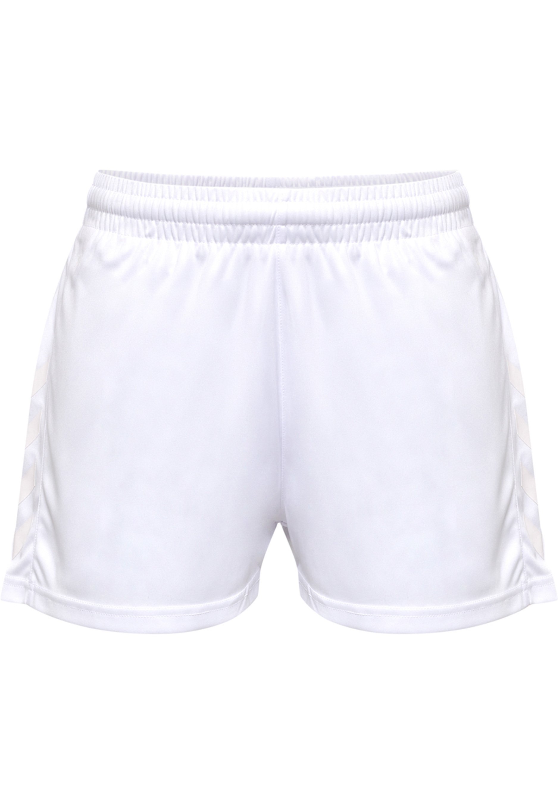 Hummel HMLCORE XK POLY - kurze Sporthose - white/weiß Hummel HMLCORE XK POLY - kurze Sporthose - white/weiß