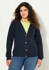 Ulla Popken LONG SLEEVE  - Kofta - navy blue