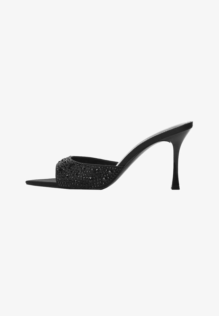 Hebilla Zapato Tacon Negro Mango Mango Zapatos Tacon Negro