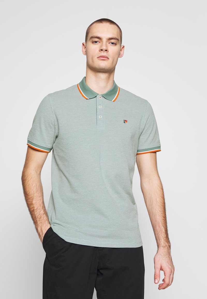 Jack & Jones PREMIUM - JPRBLUWIN - Poloskjorter - trellis/whisper white, Forstørre