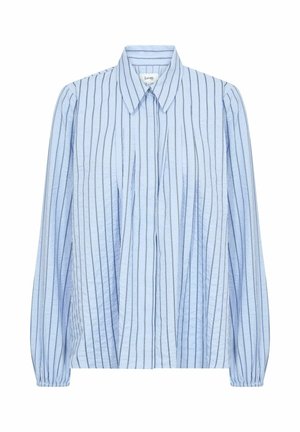 Levete Room MIMI - Button-down blouse - marlin blue combi