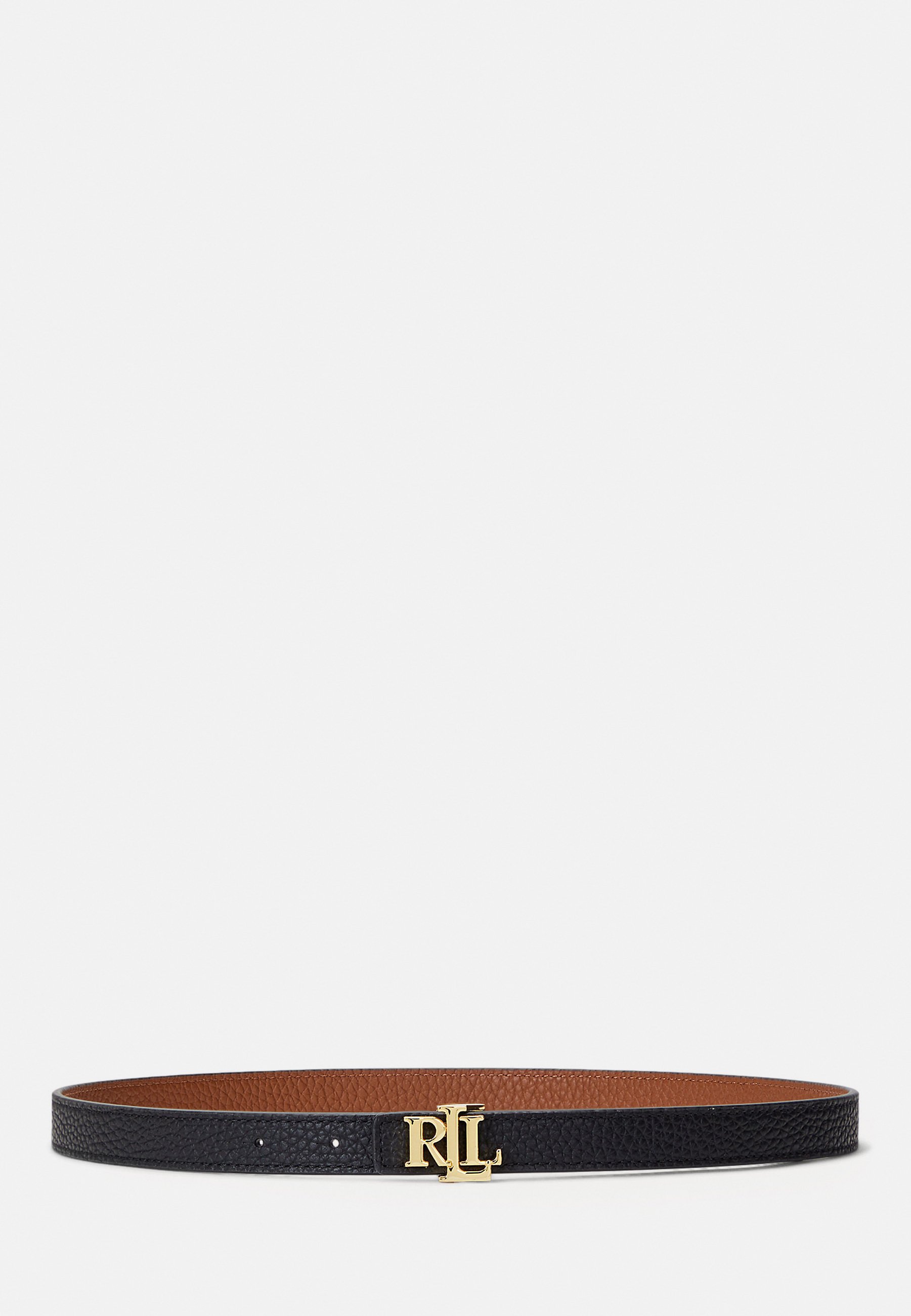 Ceinture Femme Skinny Noire Avec Barre Métal - Style Minimaliste - Neuf Sans étiquette