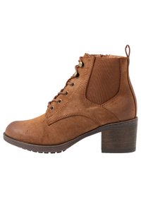Anna Field Boots à talons - cognac
